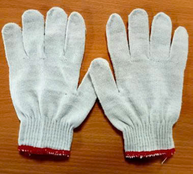 Găng tay sợi thường